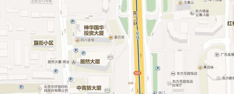 国华投资大厦地图